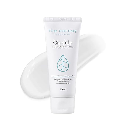 Cicaide Cream 3.53 oz | Korean Cica & Ceramide Daily Face Moisturizer for Sensitive Skin | Long Lasting Hydration & Soothing Barrier Care | K-Beauty, Crema Hidratante para la Cara Coreana