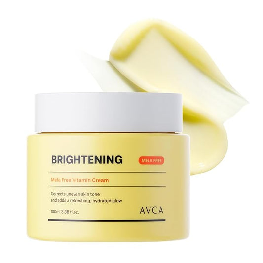 AVCA Vitamin + Niacinamide Radiance Cream 100ml(3.38 fl. oz) - Even Tone & Glow Moisturizer, Daily Hydration K-Beauty Moisture Care
