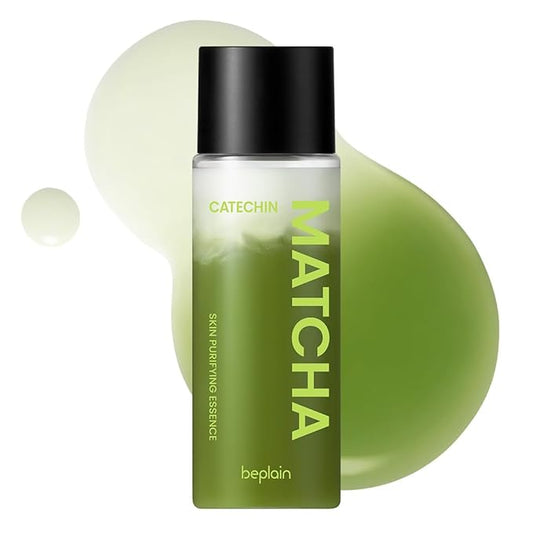 beplain Matcha Catechin Skin Purifying Essence for Face | Hydrating & Balancing Facial Essence for Glowy, Healthy Skin | Suitable for Sensitive Skin | K-Beauty (5.07 fl oz / 150 ml)